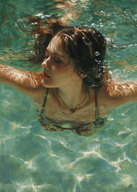 Abstract art featuring two overlapped irregular shapes with white outlines on a textured grey background. The top shape is dark brown, and the bottom shape is a pale beige. The artwork has a minimalist and modern aesthetic.